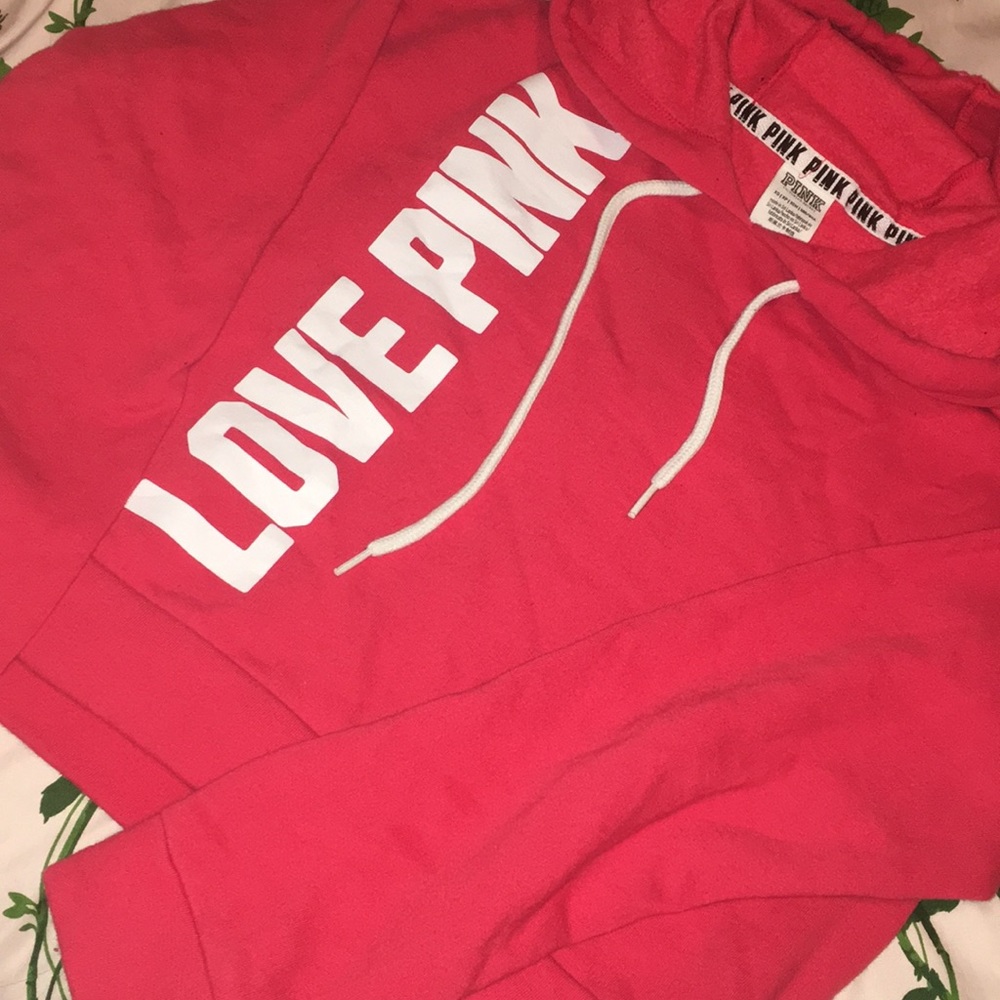 Red Pink Sweatshirt